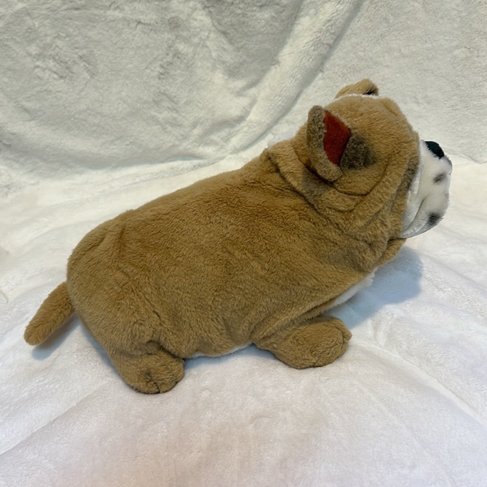 Vintage 1988 Dakin Tough Guy English Bulldog Plush Stuffed Animal - Picture 3 of 12